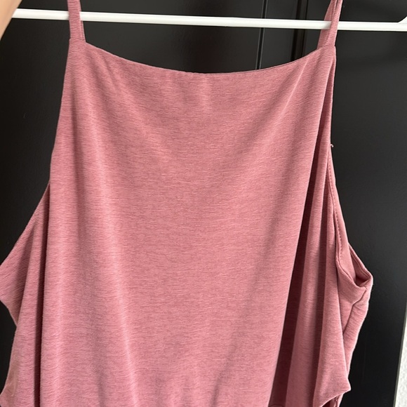 💋💋SUPER CUTE TOPSHOP PINK MIDI DRESS - Picture 3 of 4
